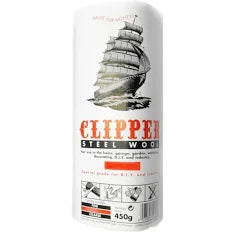 CLIPPER 450g (~6 METRES) STEEL WOOL - COARSE GRADE