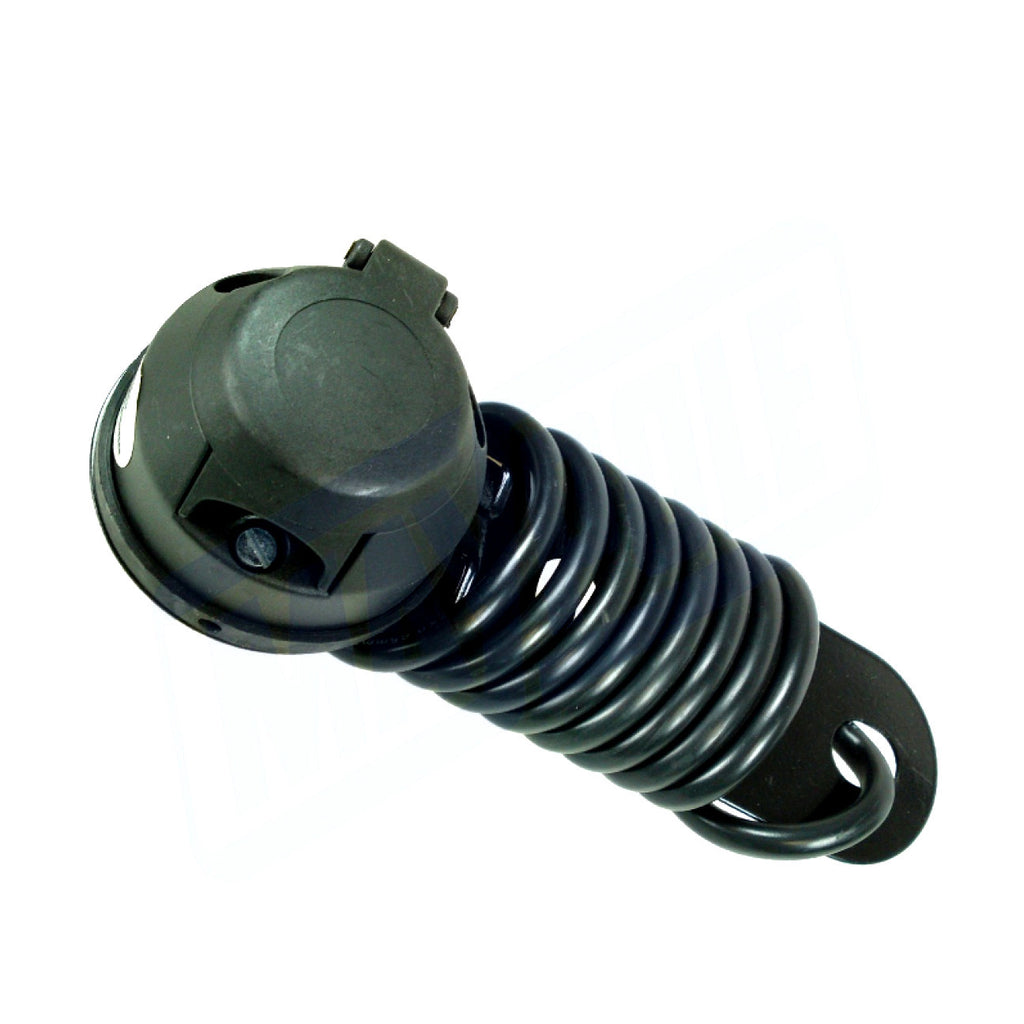 Pre-Wired 7 Pin Socket Assembly with Mounting Plate for Trailer Caravan - 1.5 M