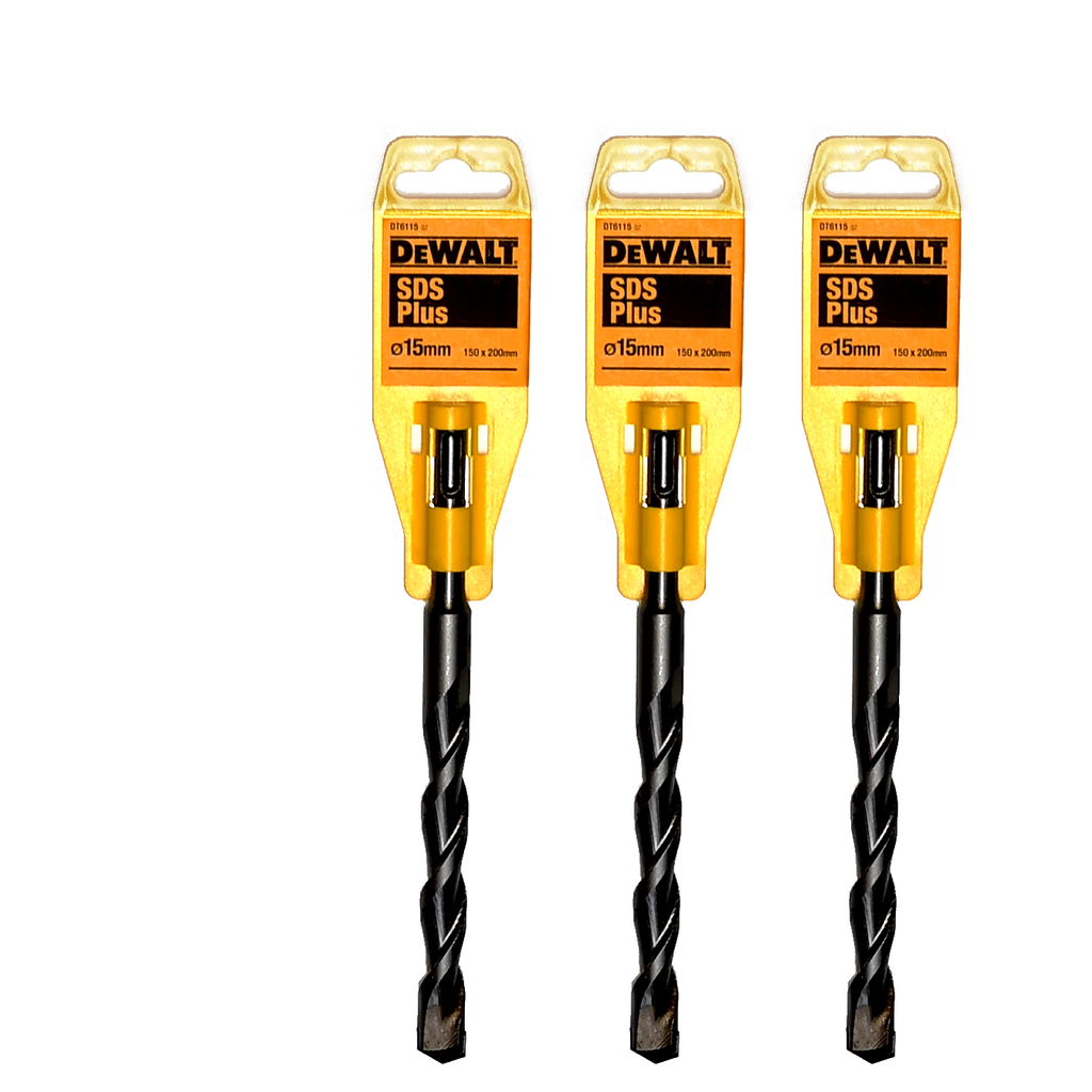 DeWALT DT6115-QZ SDS Plus 15mm Drill Bit Hardened Steel 150mm X 200mm