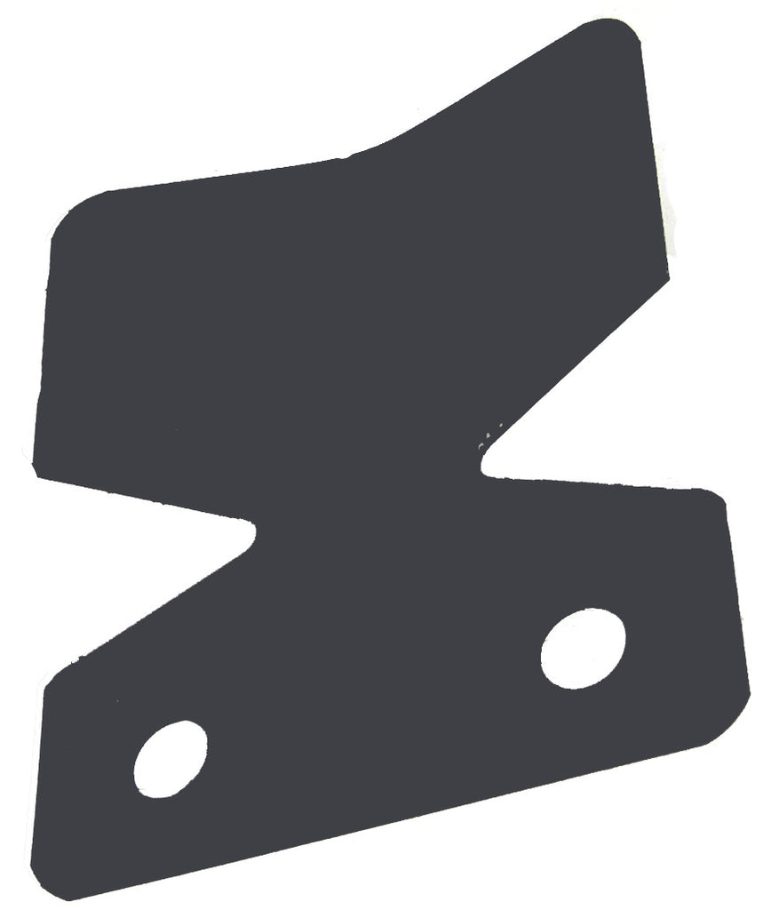 Black Bumper Protection Plate For Trailers - Scratch Resistant Polyurethane