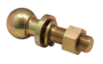50mm Tow Ball Hitch With 25mm Pin 70mm Length - 2T Capacity Trailers Caravan