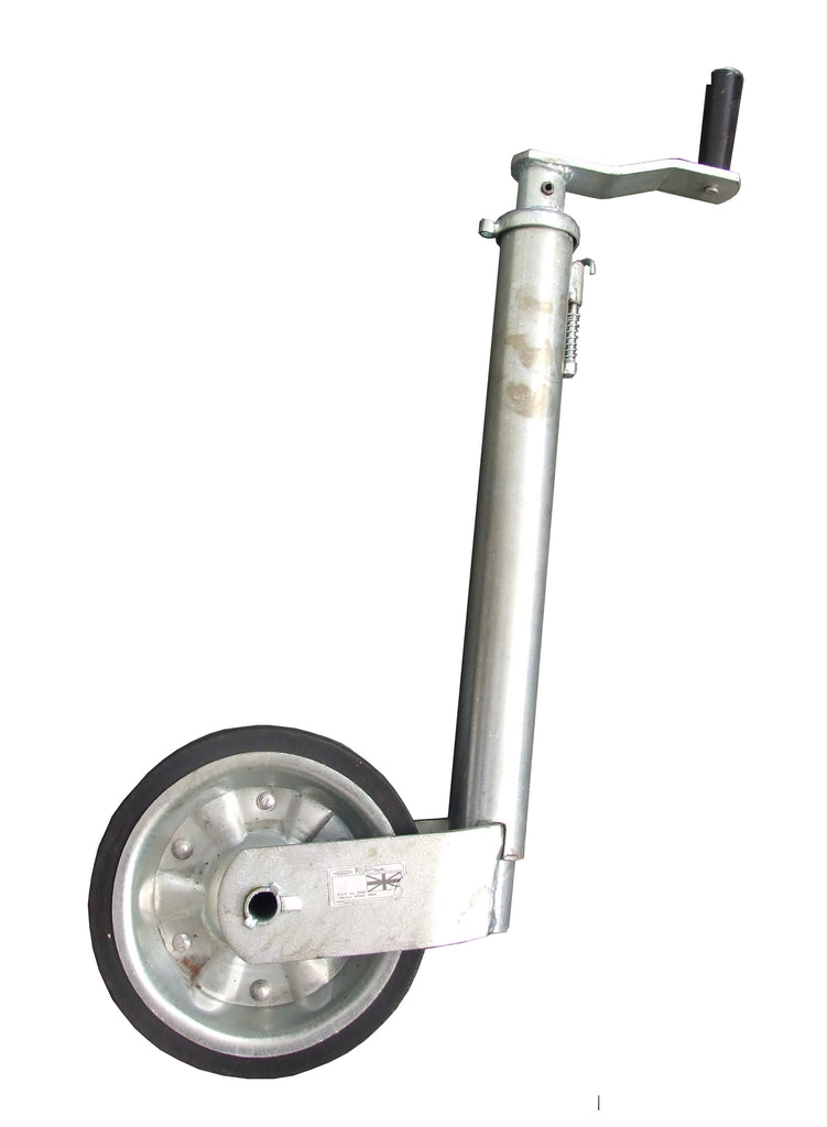 48mm Heavyduty Iw No Clamp Jockey Wheel N.W.L 500Kg - Suitable For Ifor Williams