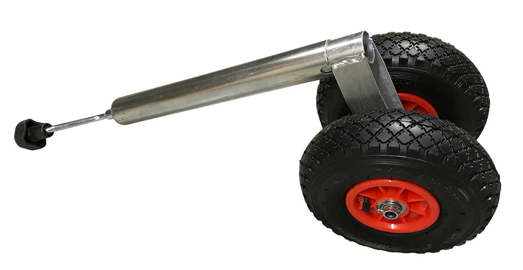 48mm Heavy-duty Twin Tyre Pneumatic Jockey Wheel N.W.L 200Kg - 5208