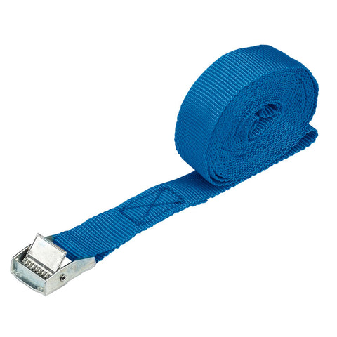 Draper 60961 4M X 25mm Tie Down Strap Cam Locking Buckles S.W.L. 75Kg