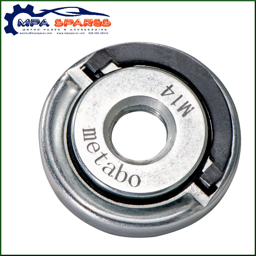 M14 Quick Locking Nut Metabo, Aeg, Bosch, Dewalt, B&D, Flex, Hitachi, Makita - MPA Spares