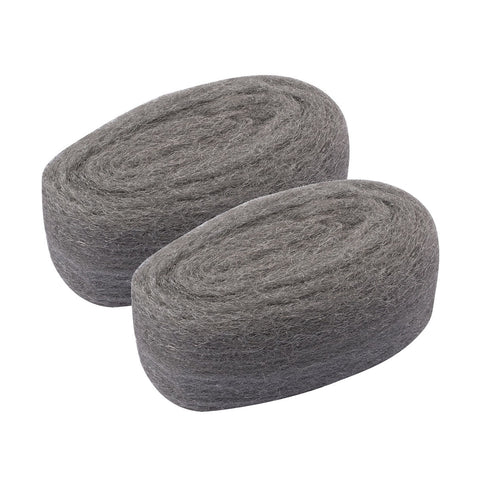 Draper Wire Wool Twin Pack - 00 Very Fine & 01 Medium Grade - 2 X 150G