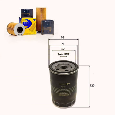 Comline Eof036 Oil Filter Audi 100 200 A3 A4 A6 Tt, Vw Bora Golf Passat Polo