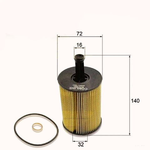 Comline Eof087 Oil Filter Vw Bora Golf Transporter, Audi A3 A4 A5, Seat Ibiza