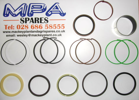 Hitachi 136/A - Ex120-2-3-5,Ex135 Dipper Ram Seal Kit (Inc. Du Bush) - MPA Spares