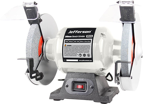 Jefferson 8" Bench Grinder ¾HP (550 W) with Pre-Drilled Holes