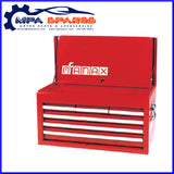 Mcanax Professional 6 Drawer Tool Storage Chest Box Cabinet - Ball Bearing Slide - MPA Spares