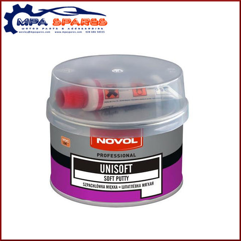 Novol Unisoft Soft Putty Filler & Hardener 250G - MPA Spares